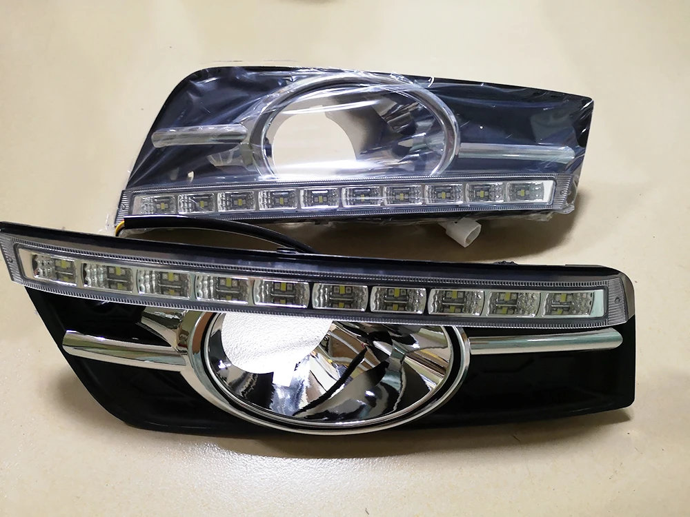 Автомобиль мигает 2 шт DRL дневные ходовые огни с поворотным сигналом лампы для chevrolet cruze 2009 2010 2011 2012 2013