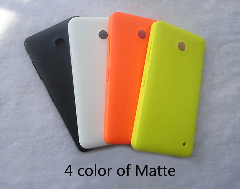 100% Оригинальный Корпус для Nokia Lumia 630 635 636 638 RM 978 RM-1020 RM1027 Новая задняя крышка Крышка