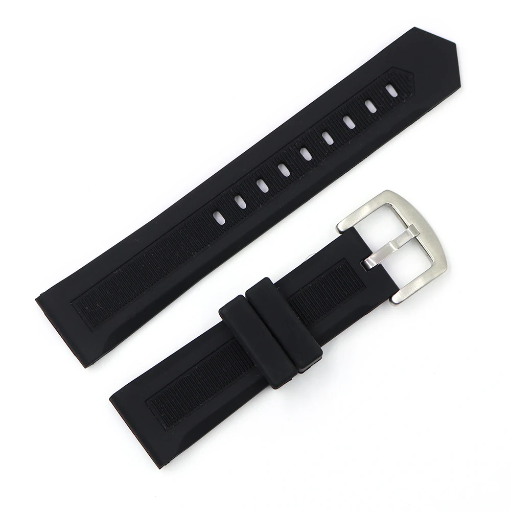 Ремешок силиконовый для наручных часов 22 мм с пряжкой|watch band|watch band strapband strap |