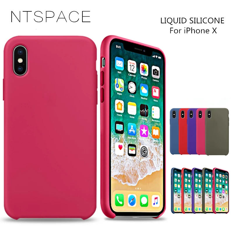 Оригинальный чехол из жидкого силикона для iPhone 12 mini Pro Max 11 XS XR X противоударный 8 7