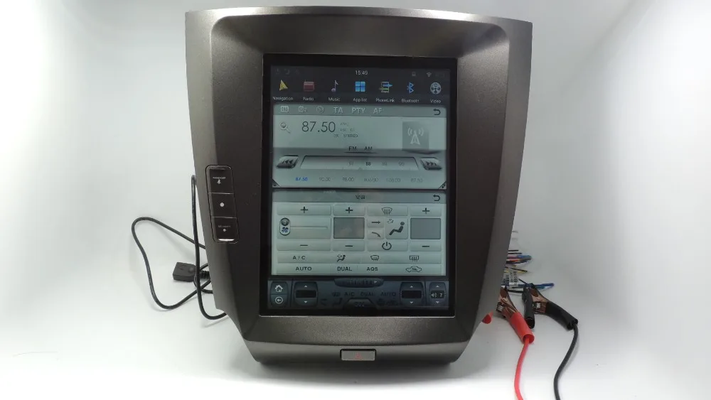 Автомобильный радиоприемник &quotYOKOTRON&quot 10 4 &quotTelsa Style Android для Lexus IS250 IS300 IS350 2005-2010 +