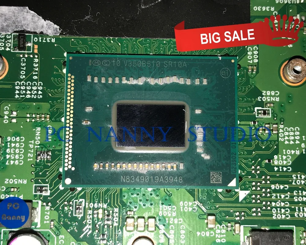 PCNANNY 0PTNPF для DELL INSPIRON 2421 3421 5421 материнская плата ноутбука 12204-1 1017U протестирована |
