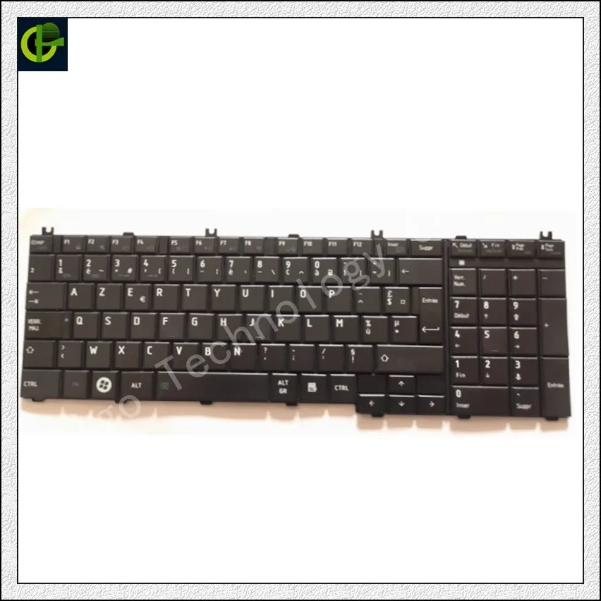 

French Azerty Keyboard for Toshiba Satellite L775-10G L775-117 L775-11N L775-13T L755-1C0 L755-1CD L755-1GD L755-1GE FR