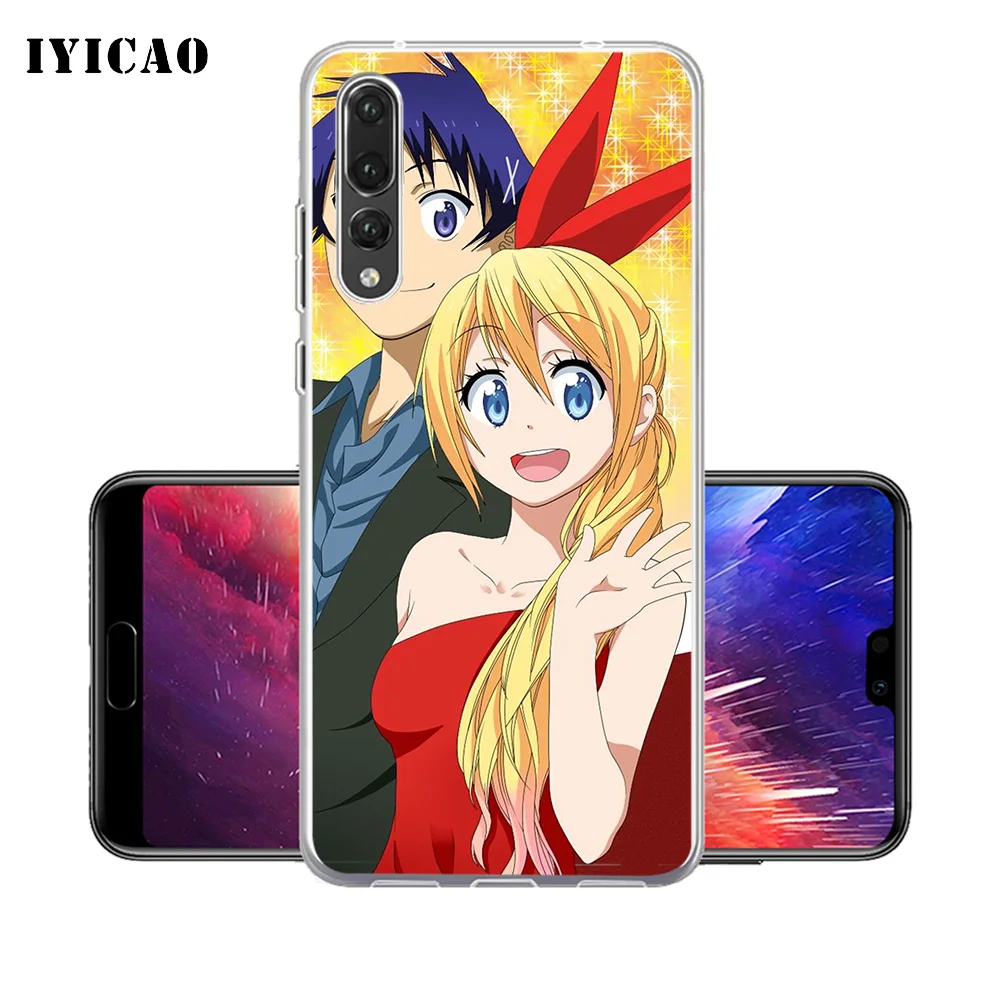 IYICAO Nisekoi Мягкий силиконовый чехол для телефона Huawei P30 P20 Pro P10 P9 P8 Lite P Smart TPU