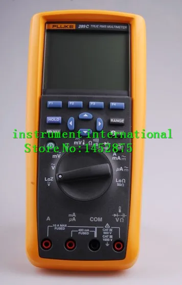 Fluke 289C True rms промышленный мультиметр для регистрации с новым трендом F289C|Детали и