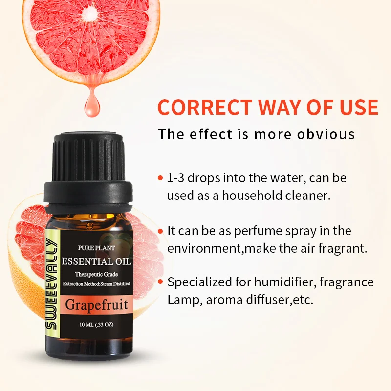10ml Fruit flavored Essential Oil With Aromatic Aromatherapy Household cleaning Home Air Care Help Sleep oils | Красота и здоровье