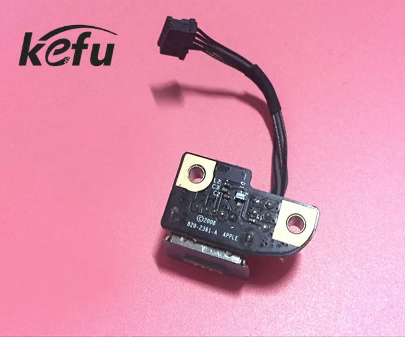 

Плата питания KEFU DC для Apple MacBook Unibody 13 дюймов A1278 Late 2008 MB467LL/A 820-2361-A 820 2361 A