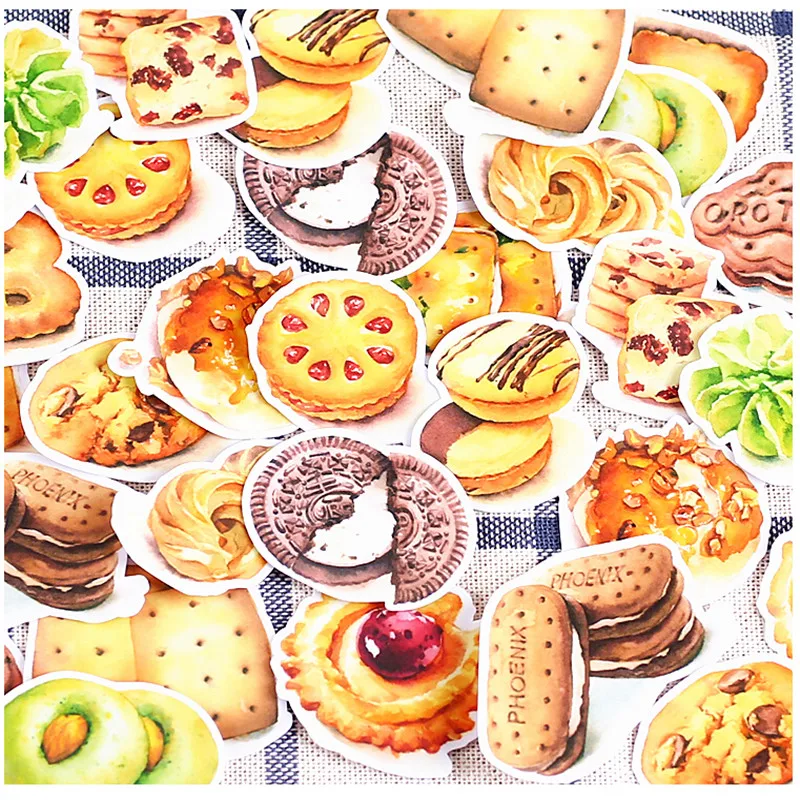 30 шт. креативные милые самодельные маленькие наклейки для печенья/наклейки