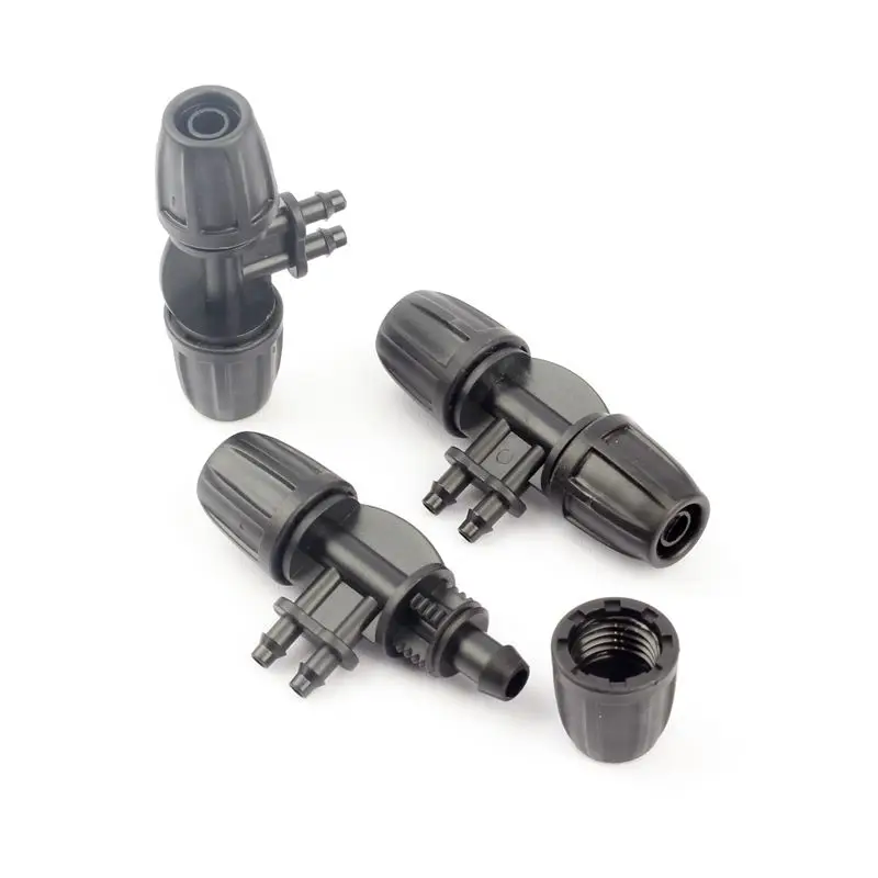 Фото Садовый шланг с зазубринами 6 шт. 8/11 мм 4/7 мм water splitter micro irrigation connectorgarden hose splitter Садовый шланг с зазубринами 6 шт. 8/11 мм 4/7 мм water splitter micro irrigation connectorgarden hose splitter