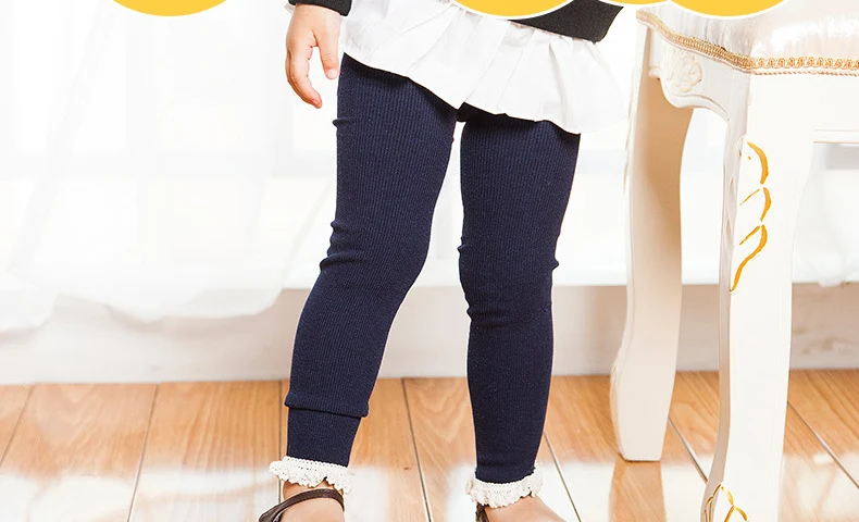 Для маленьких девочек весна-осень леггинсы для Одежда детей одежда 1bb406pt-55 [Eleven