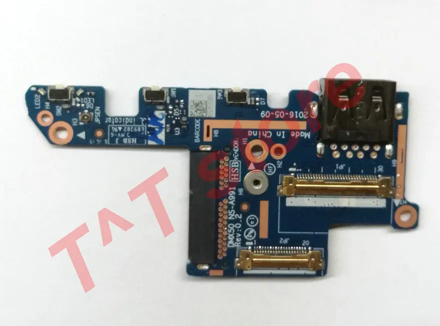 Оригинал для Lenovo MIIX 720 miix 5 pro USB power botton Беспроводная плата NS A991 тест хорошо