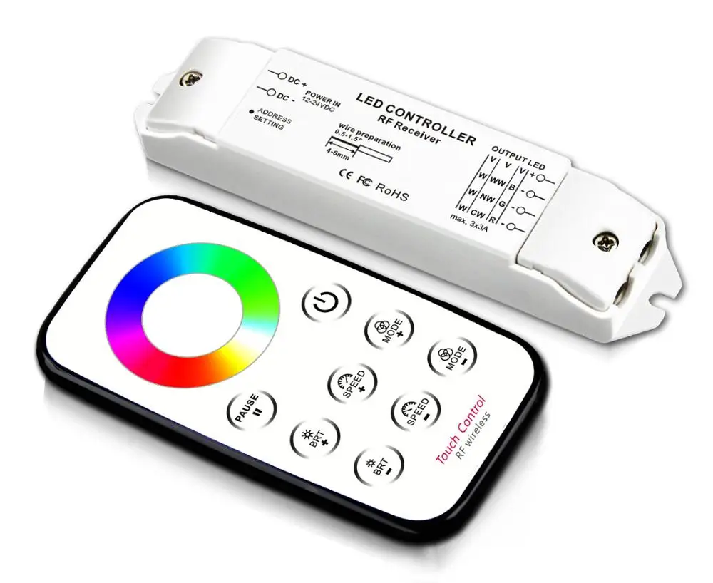 Новое поступление Светодиодная лента RGB/RGBW контроллер приемник выходной ток Макс