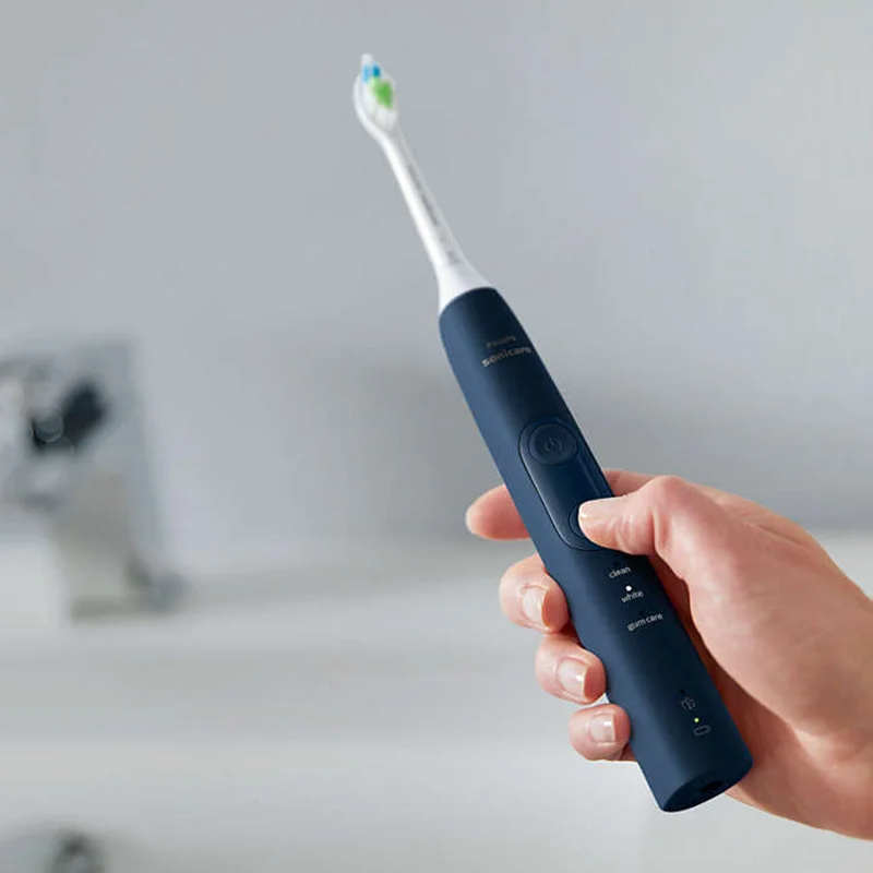 Philips электрическая зубная щетка Sonicare HX6851 инновационный проточный Очищение