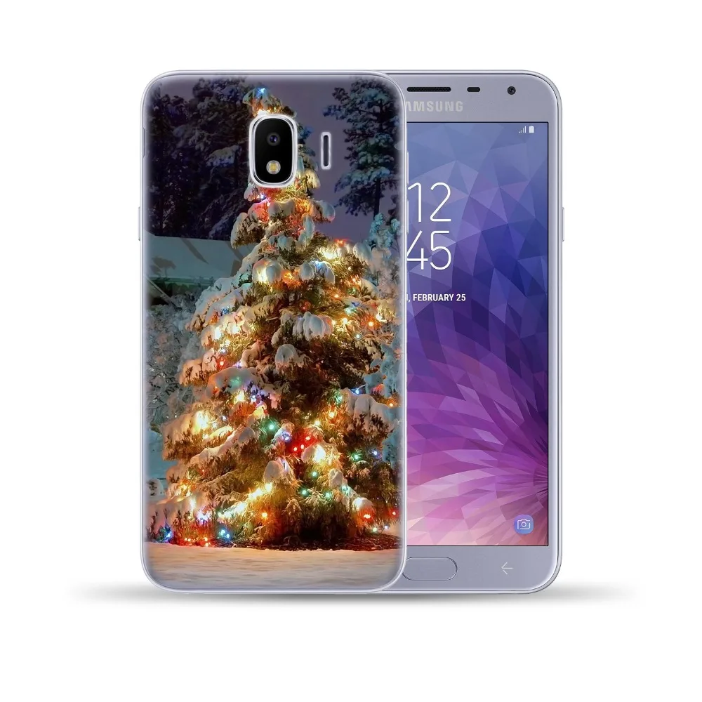 Рождественский Мягкий чехол из ТПУ для Samsung Galaxy J3 J5 J7 2016 2017 J8 J4 J6 2018 J2 Prime Note 3 4 5 8 9 |