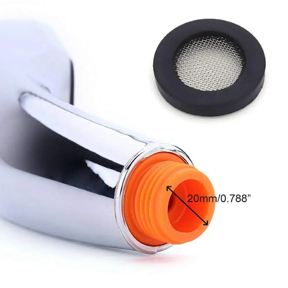 Shower Head Universal High Pressure With Powerful Jet Rectangular Form Anti Limestone Hand For Spa and Bathr | Обустройство дома