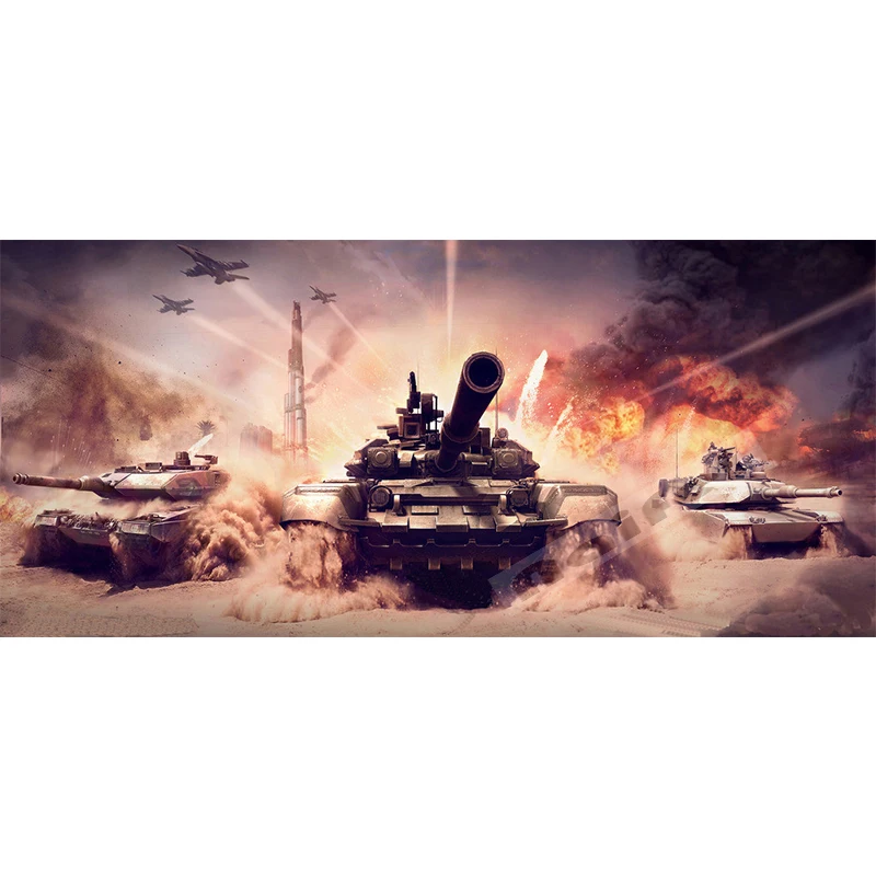 5d Diy алмазная живопись танк военная Вышивка крестом Рукоделие домашний