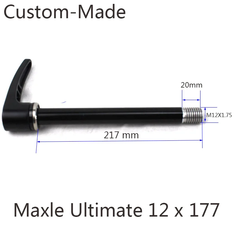 Задний мост rockshox Maxle Ultimate 2018 год 12x197 12x177 Fatbike E Thru Fat biycle 12X177 12X197 мм изготовленный на