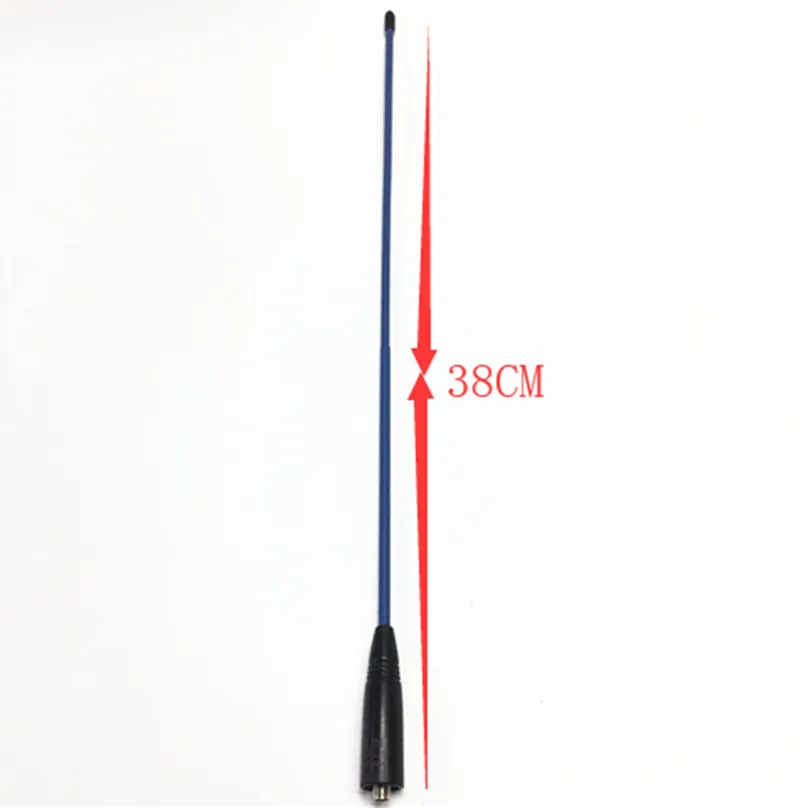 Синий высокой плотности мягкое двойное в поп упаковке антенна SMA F 144 / 430MHZ baofeng UV5R