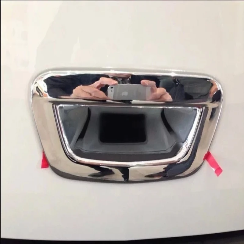 

For Chevrolet Trax Tracker 2014 2015 ABS Chrome Rear Trunk Door Catch Door Handle Bowl Cover Trim Car Exterior Accessories