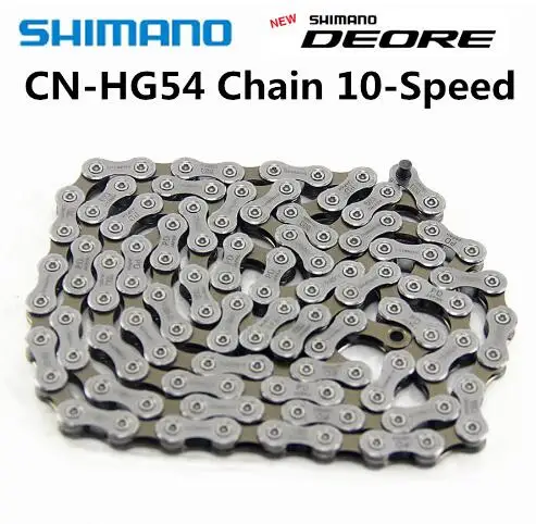 Цепь SHIMANO DEORE M6000 M610 HG54 10 скоростная цепь для горного велосипеда велосипедная CN