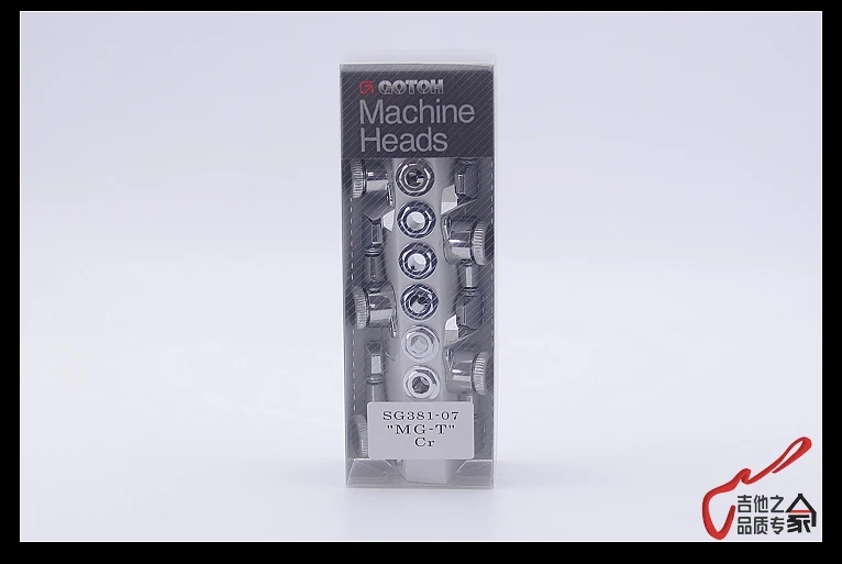 Оригинальные 6 в линии GOTOH SG381-07-MGT гитарные запорные машины головки тюнеры (хром)