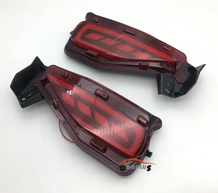 Светодио дный LED передние дневные ходовые огни Задний бампер туман крышка лампы