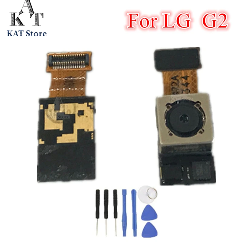 5 шт. задний модуль большой камеры гибкий кабель для замены, запчасть для ремонта LG G2 D800 D801 D802 D803 D805 LS980 VS980