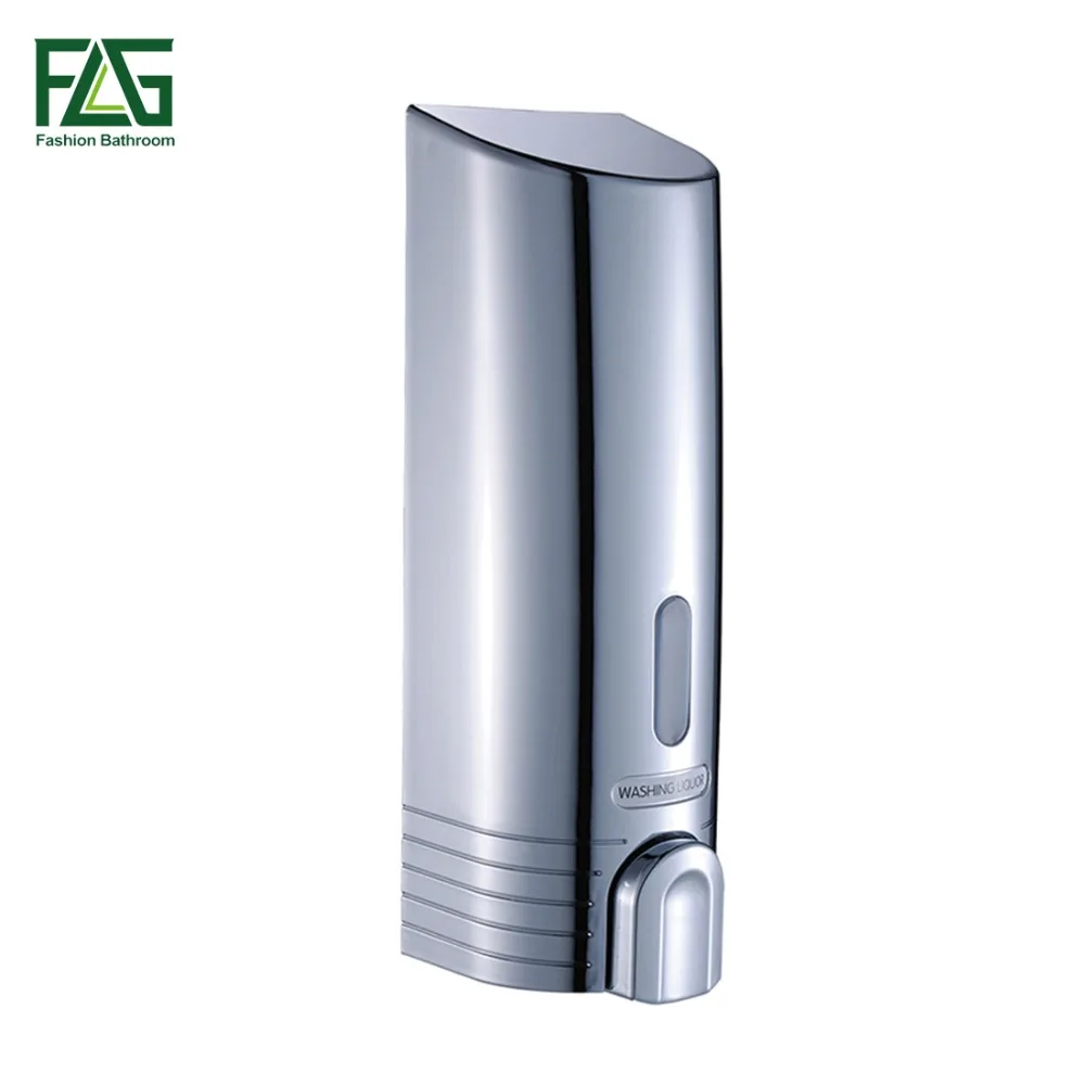 

FLG New ABS Plastic 380ml Wall Mounted Soap Sanitizer Bathroom Washroom Shower Shampoo Dispenser Liquid Soap Dispensers P113-01C