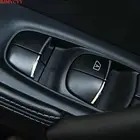 BJMYCYY автомобильный Стайлинг ABS 7 шт.компл. кнопки подъема окон автомобиля украшают Блестки для Nissan Rogue X-Trail Xtrail T32 2014-2018