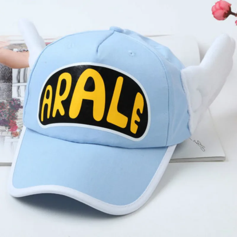 Серый Косплей для аниме шляпа дышащая шапка с сеткой шапки Dr. Slump Arale Angel Wings летняя 13 цветов сетчатая шапка для детей и взрослых - Цвет: Серый