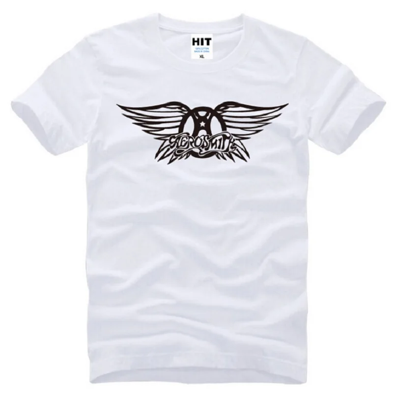 white t shirts 3 Новые летние футболки AEROSMITH DREAM ON CAT Rock, мужские хлопковые футболки с коротким рукавом, модные мужские футболки в стиле хип-хоп, рок-ролл - Цвет: white t shirts 3