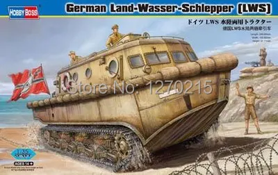 Немецкий трактор-амфибия HobbyBoss 82430 1/35 раннее производство Хобби босс | Игрушки и