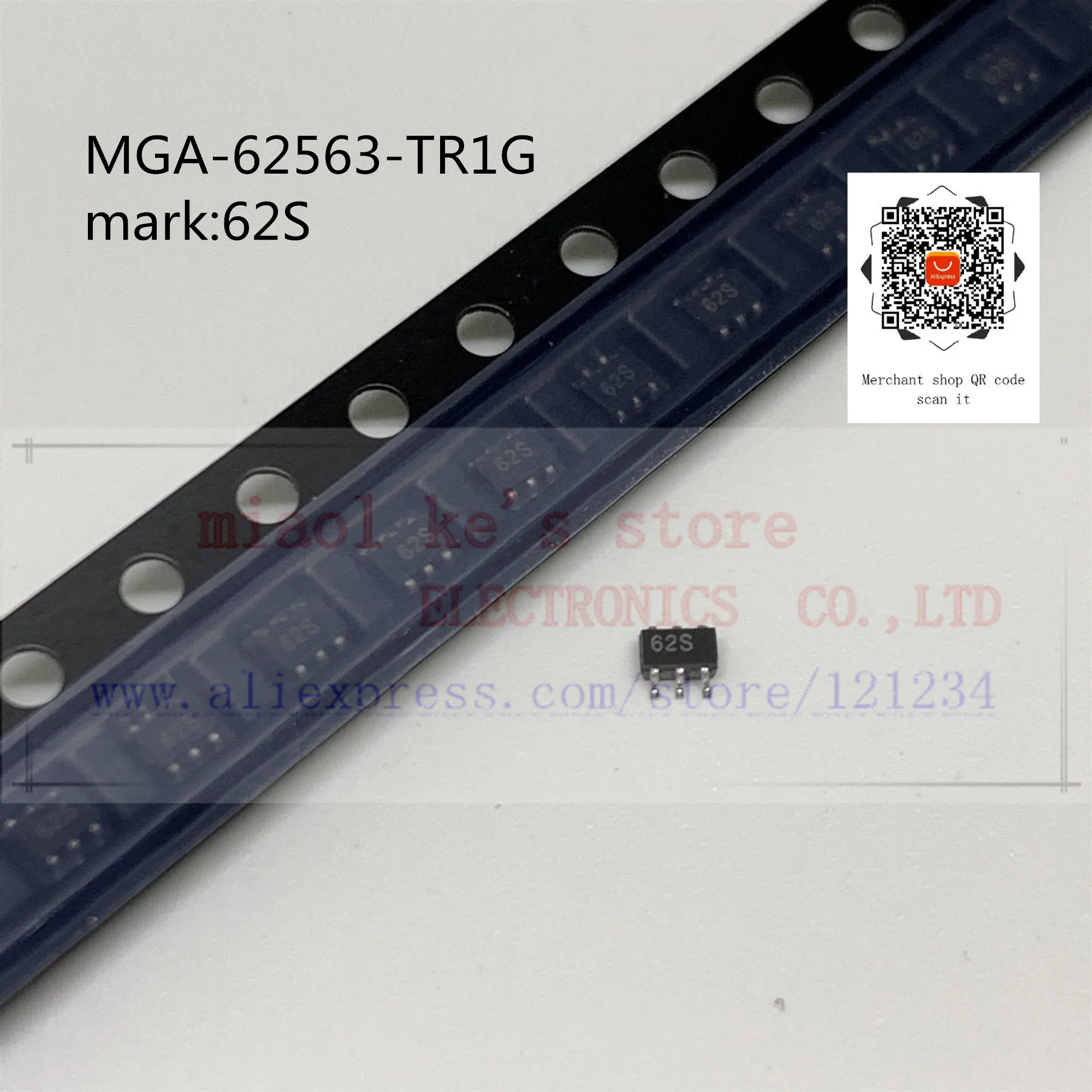 [5 шт. 10 шт.] 100% Новый оригинальный MGA 62563 TR1G марка: 62S IC AMP 100 МГц 3 ГГц SOT363
