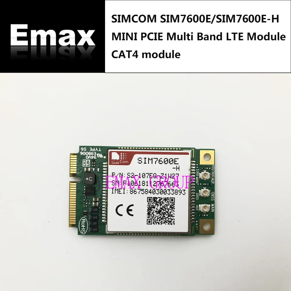 Mini pci-express to usb adapter and SIMCOM SIM7600E-H pci-e B38/B40/B41/B1/B3/B5/B7/B8/B20 Cat4 modem |