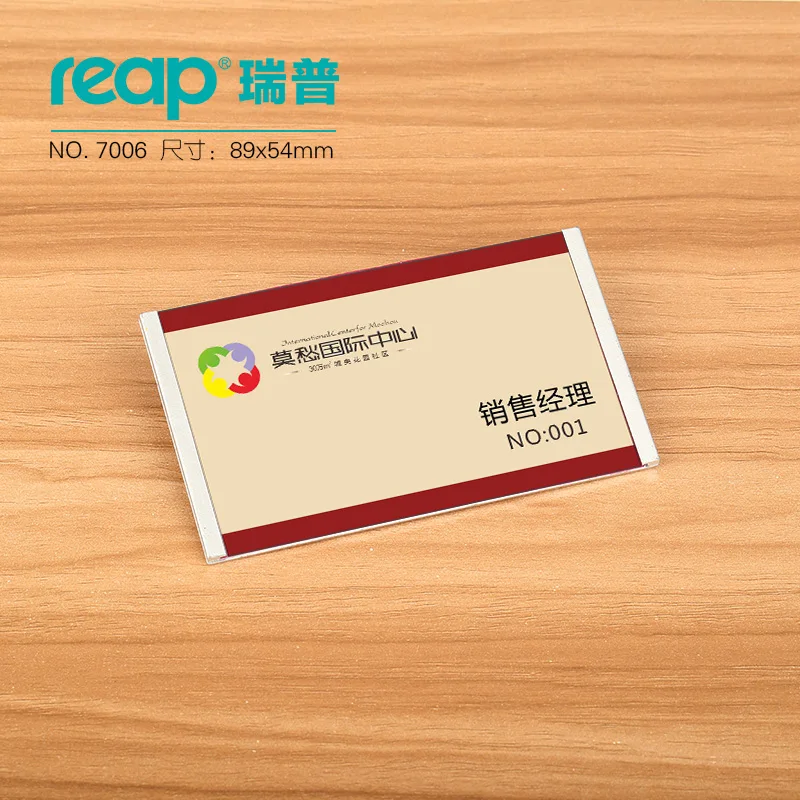 10 шт./1 партия магнитные держатели для карточки|badge holder|name badge holderbadge card |