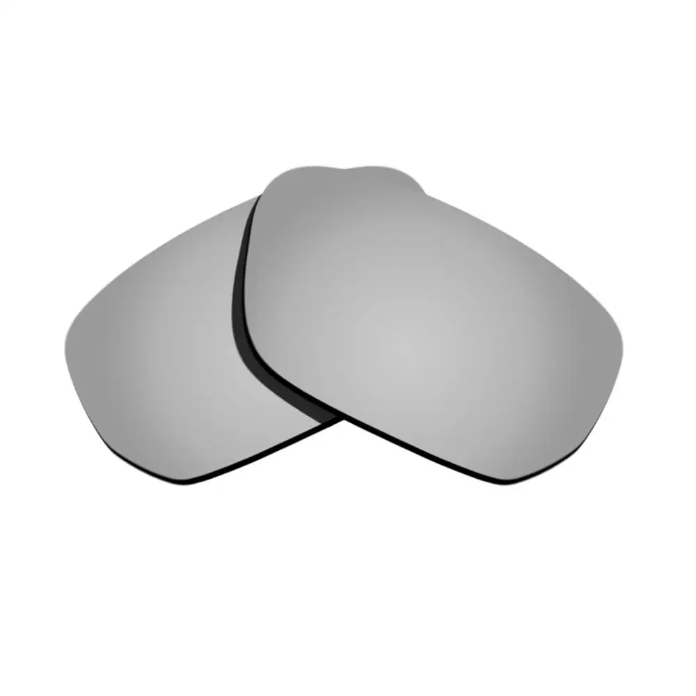 Silver Mirrored Поляризованные Сменные линзы для рамки переключатель стиля-много цветов анти-отражающие анти-воды против царапин - Цвет линз: Silver Mirrored
