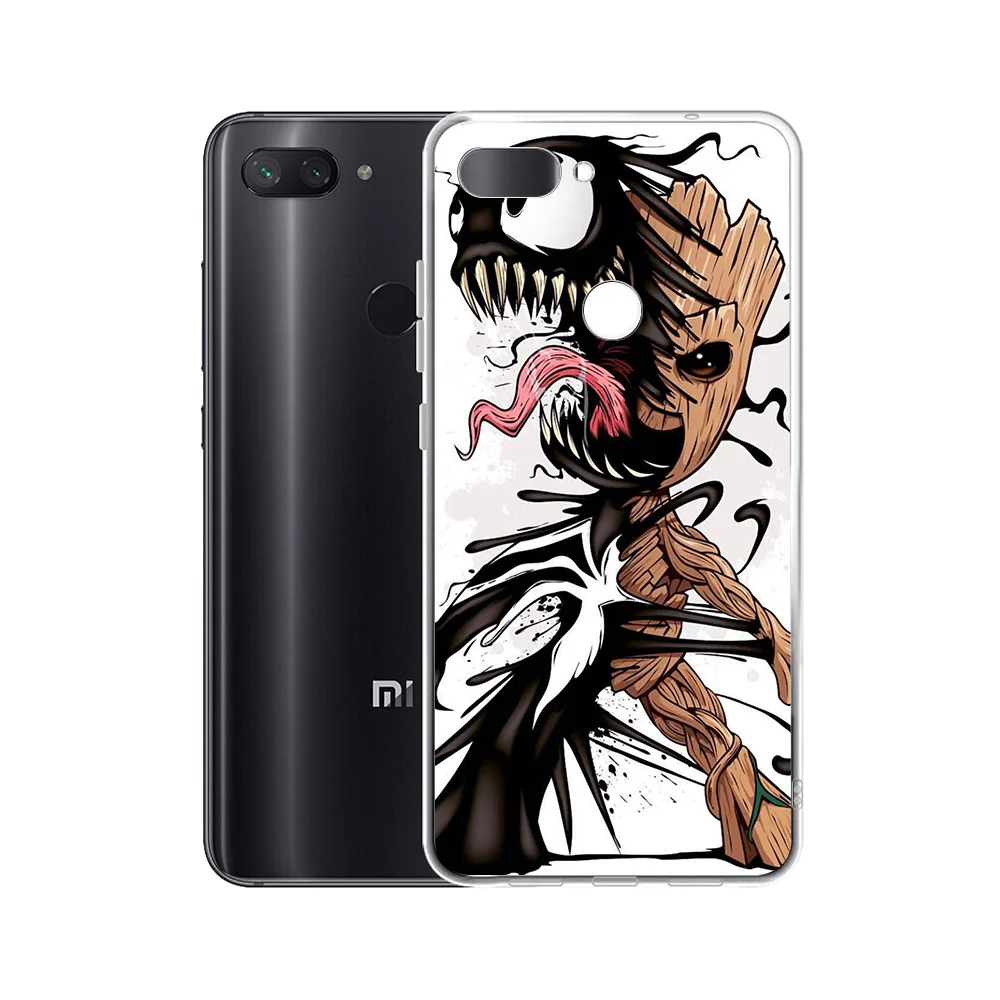 Мягкий силиконовый чехол для телефона IYICAO Baby Groot Marvel Xiaomi Mi 9 8 SE 6 A1 A2 Lite F1 MIX2S MIX3 из