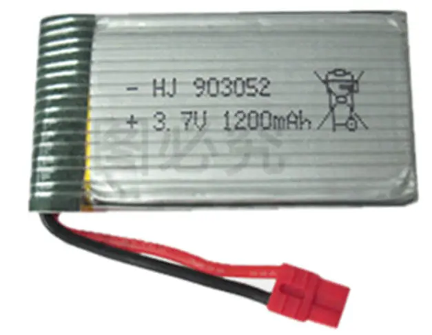 Литий-ионный аккумулятор Syma X5HC X5HW 3 7 В 1200 мА · ч с балансировочным зарядным
