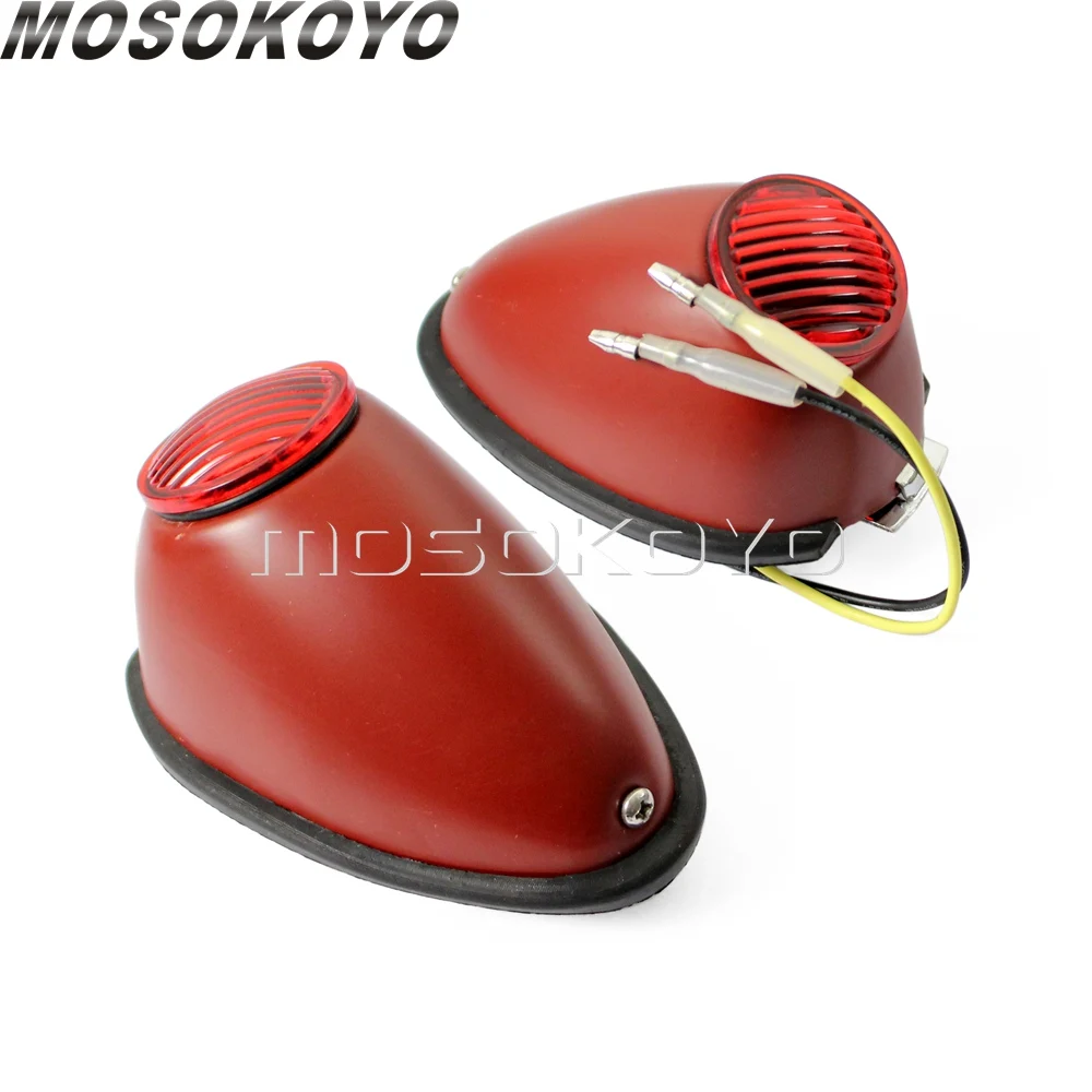 2 x Sidecar Fender светильник s красный задний стоп-светильник Урал для BMW Zundapp DS DBK KS KS750 M1
