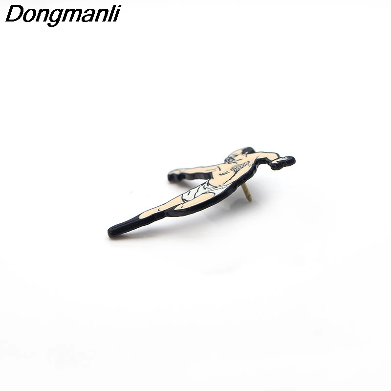 P2714 Dongmanli вечное искусство соблазнения эмалевые булавки и броши для женщин мужчин