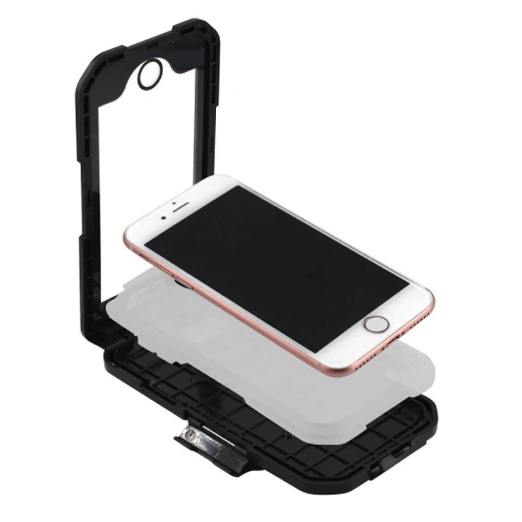 for iPhone X XS Водонепроницаемый мотоциклетный держатель для телефона, бронированная сумка для телефона для Galaxy S9P/S8P S9/S8 iphone XS max XR X/XS 8 plus 8/7, защитный чехол - Цвет: for iPhone X XS