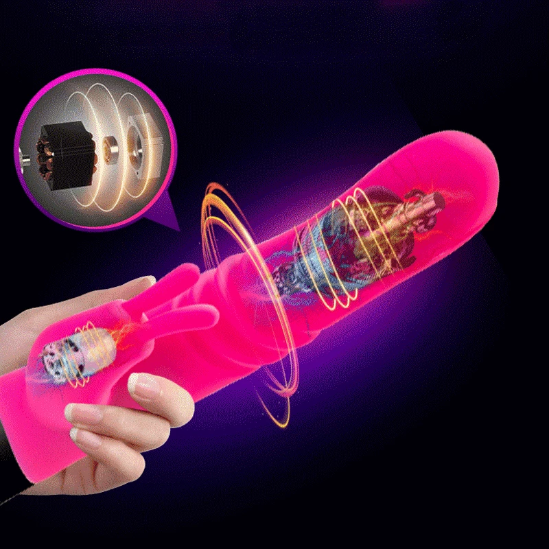 Силиконовый G-spot фаллоимитатор с подогревом Вибратор для взрослых интимные
