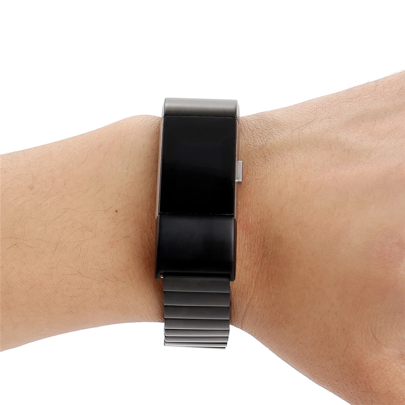 Браслет из нержавеющей стали для Fitbit Charge 2 запасной металлический ремешок в