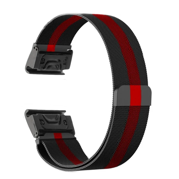 Gengshi Milanese Mesh Loop Магнитная часовая полоса для Fenix6S 6 6X Pro Solar|Ремешки часов| |