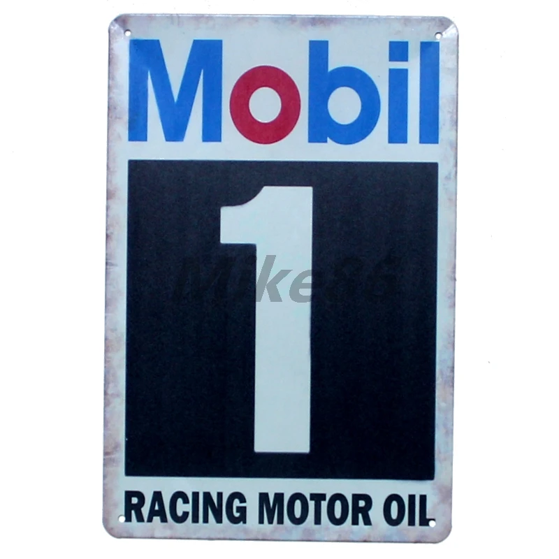 [Mike86] TEXACO Mobil STP кастрол моторное масло жестяная вывеска металлическая пластина Плакат на заказ живопись гараж классический Декор художественный LT-1689 - Цвет: AA-933