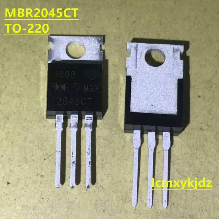 

5 шт./лот, MBR2045CT MBR2045CTG 2045CT TO-220, новый оригинальный продукт, бесплатная доставка, быстрая доставка