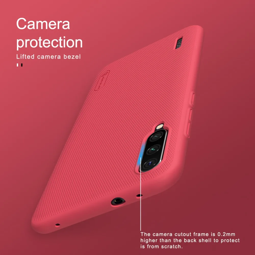 10 шт./лот Nillkin Супер Матовый Защитный чехол для Xiaomi Mi CC9e PC жесткий чехол для Xiaomi Mi A3 чехол
