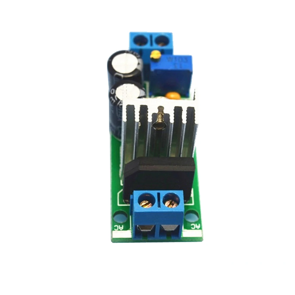 CNIKESIN DIY LM317 Регулируемый Модуль источник питания доска с выпрямителем ac/dc вход