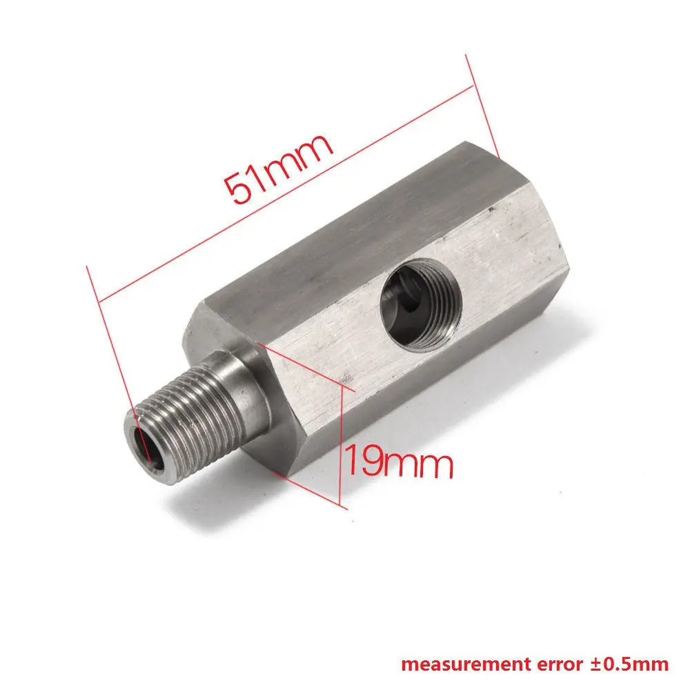Датчик давления масла тройник 1/8 &quotBSPT к NPT адаптеру турбо Подающая линия