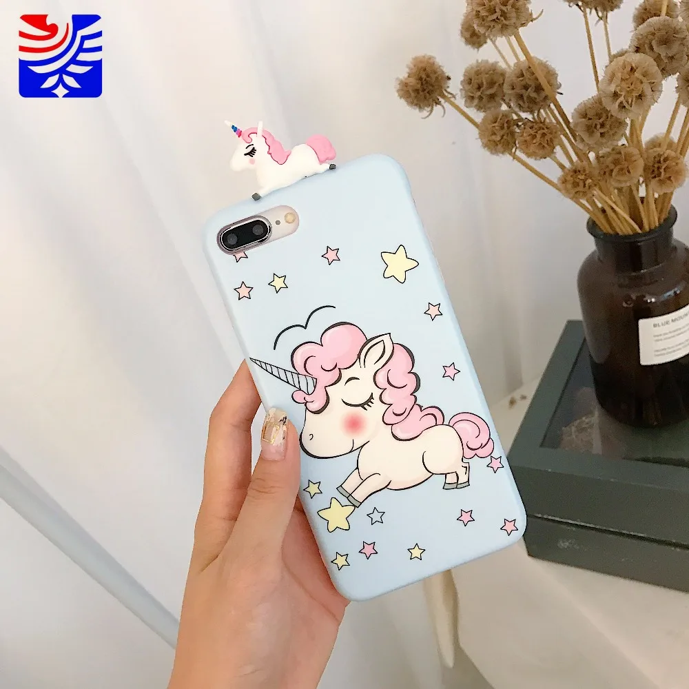 Модный милый чехол с единорогом мечты чистой любви для IPhone 6 6s 7 8 Plus Iphone X Max Phone